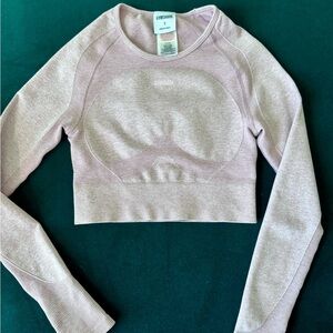 Gymshark long sleeve crop shirt